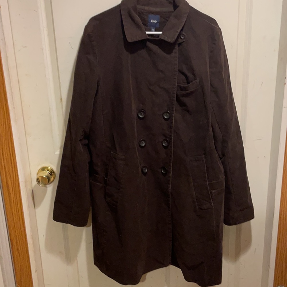 GAP XL TALL fully lined,double breasted,unconstructed blazer coat soft LNC - Picture 6 of 15